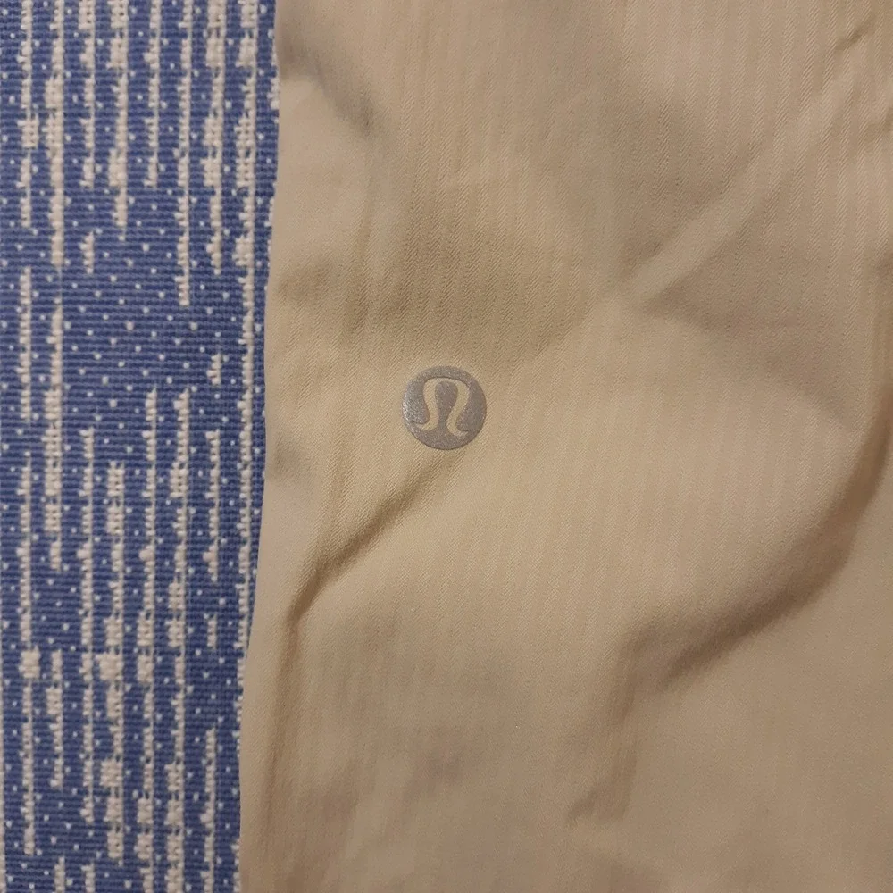 Lululemon Dance Studio Joggers Crop Pants Womens Size 14 Tan High Rise LW6CLWS
